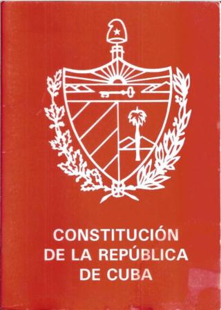Constitución de la República de Cuba