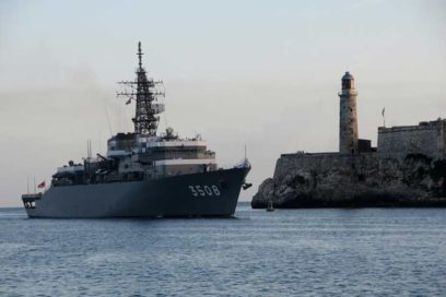 Japanese Naval Training Squadron Visits Havana