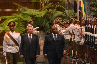 Recibió Raúl al Presidente de la República Gabonesa
