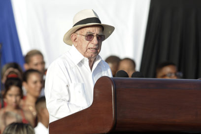 Machado Ventura: Fidel remains present alongside this people