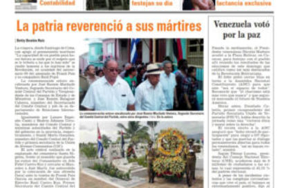 Lunes 31 de julio de 2017