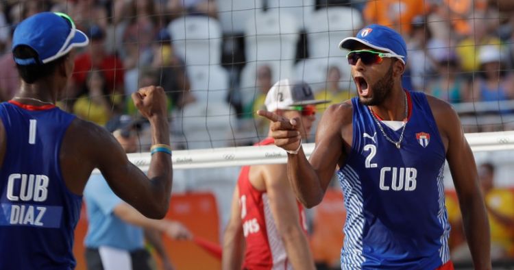 La pareja cubana de Nivaldo Díaz y Sergio González ganaron la cuarta parada del circuito Norceca de voleibol de playa.