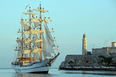 Buque Escuela Guayas, de la Armada ecuatoriana, arriba a La Habana (+ Fotos)