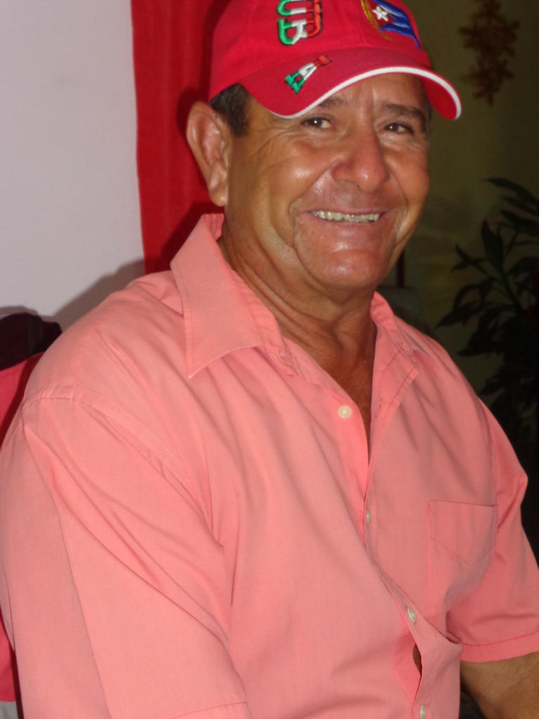 El combatiente internacionalista Leonel Pereira Núñez.