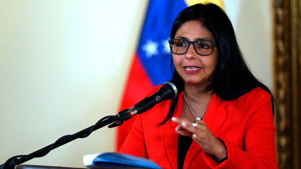 Delcy Rodríguez, electa como Presidenta de la Asamblea Nacional Constituyente de Venezuela.