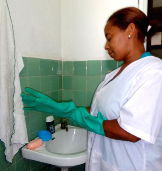 Todas las condiciones creadas para la seguridad y salud en el trabajo. Foto: José Luis Martínez Alejo