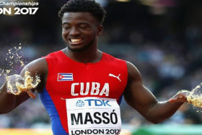 Maikel Massó, quinto mundial en salto largo