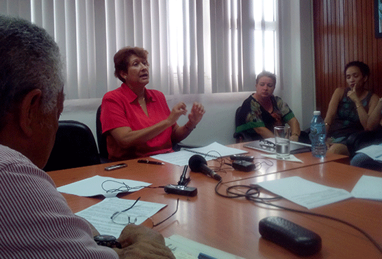 Ena Elsa Velázquez Cobiella, ministra de Educación.