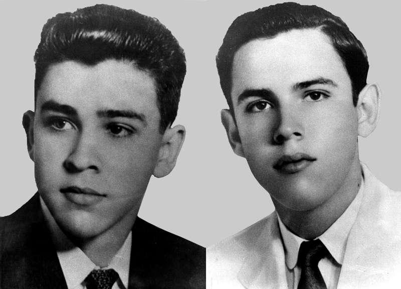 Los hermanos Sergio y Luis Saíz.