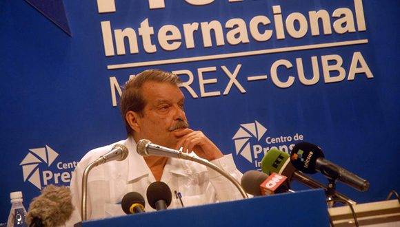 El vicecanciller cubano Abelardo Moreno. Foto: Jorge Legañoa/ACN