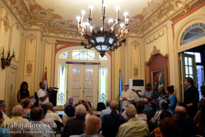 Rinde la ACNU homenaje a Fidel