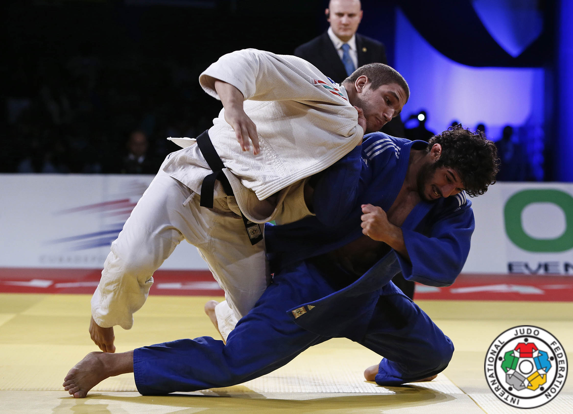Asley González reaparecerá en el mundial de judo.