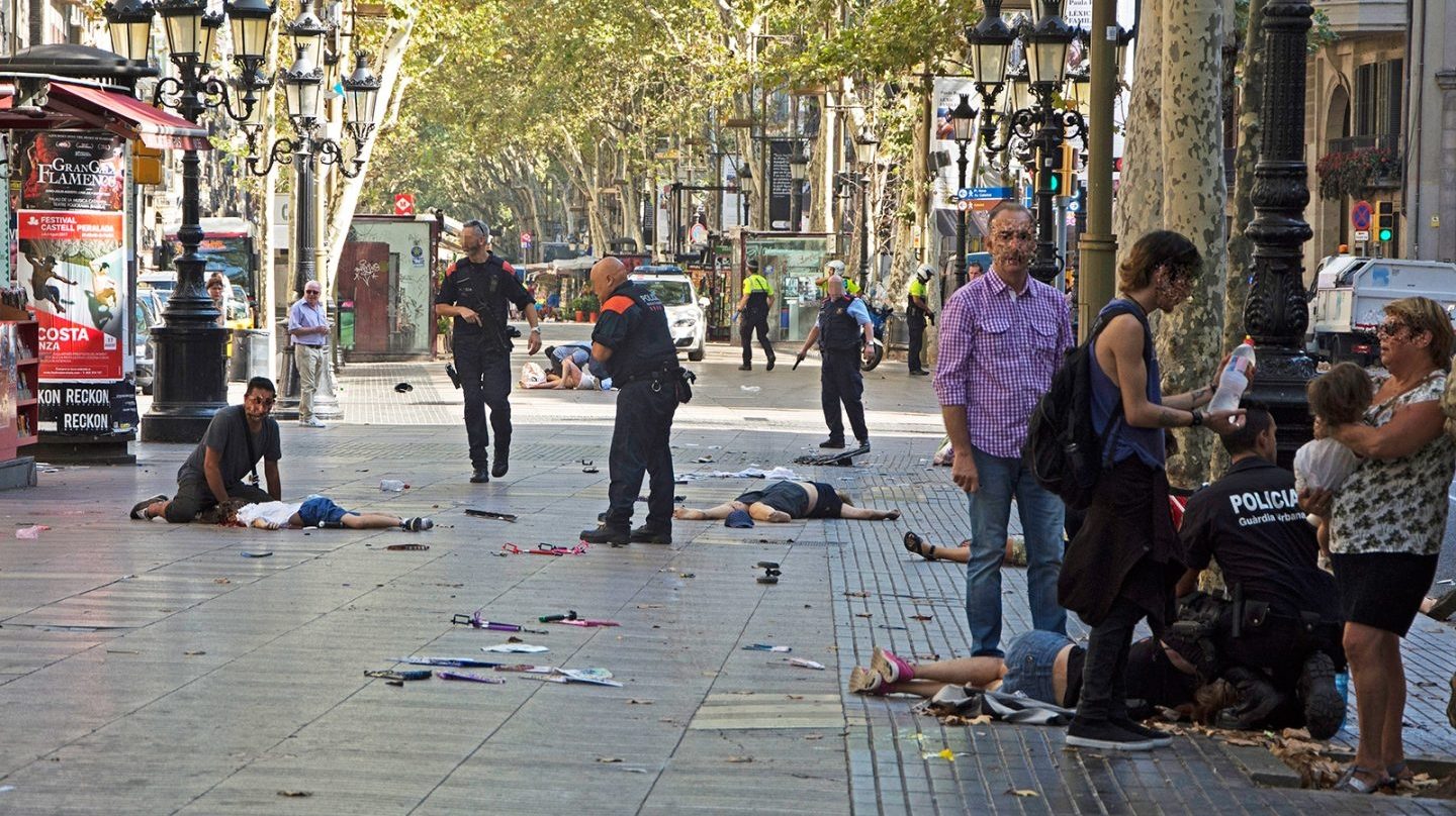 Atentado en Barcelona.