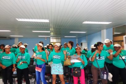 Jóvenes santiagueros en campamento de verano de Guantánamo