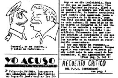El Acusador: instrumento de lucha y de combates