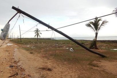 Tormenta local severa afecta a municipio holguinero de Gibara