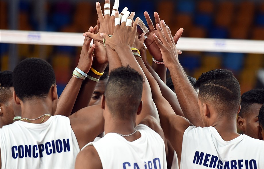 El equipo masculino cubano sub 23 busca su clasificación a la segunda fase. Foto: del evento
