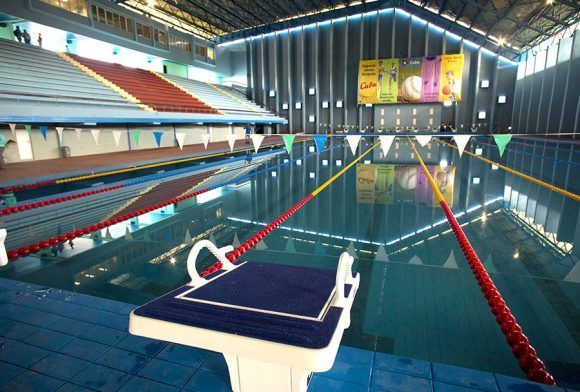 El complejo de piscinas Baraguá vuelve a la vida. Foto: Ismael Francisco/ Cubadebate.