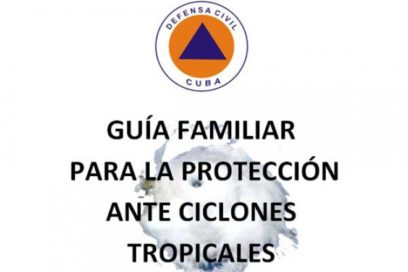 Sugieren aplicar Guía familiar (urbana y  rural) para protección ante ciclones (PDF)