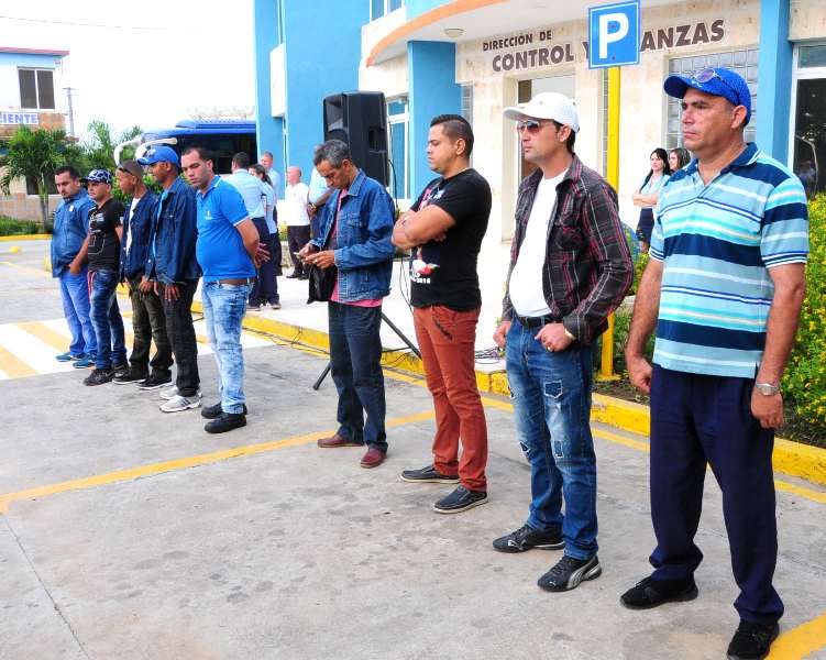 Integrantes de la avanzada que ya está en tierras avileñas. Foto: Ángel Chimeno Pérez