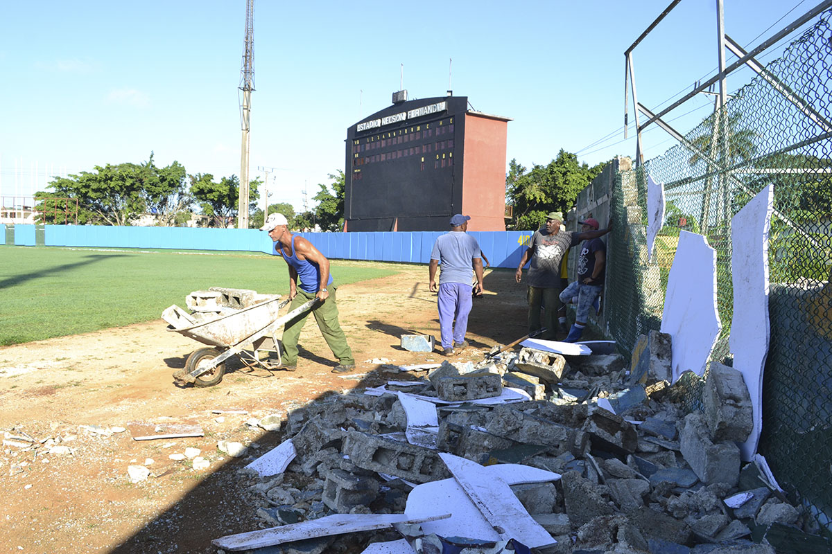 Estadio Nelson Fernández de Mayabeque. Foto: Eddy Martin
