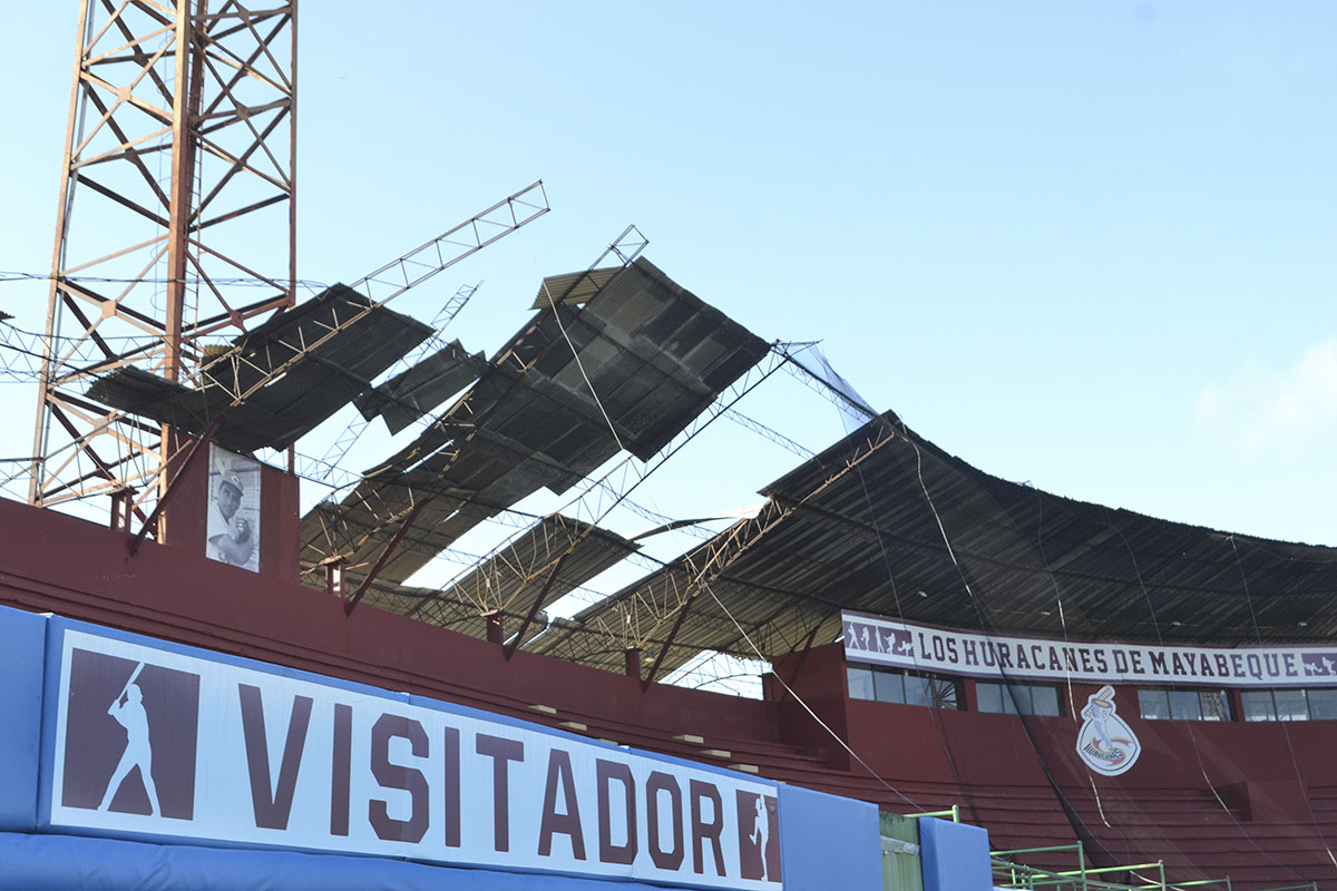 Estadio Nelson Fernández de Mayabeque. Foto: Eddy Martin