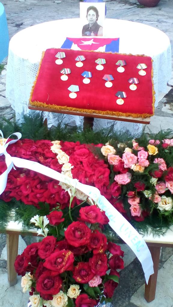 Homenaje póstumo a Nydia Sarabria. Foto: Betty Beatón