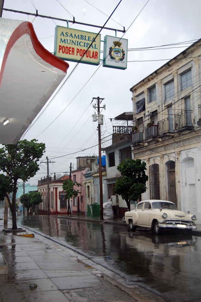 Las lluvias comienzan a ser intensas. Foto: Ramón Barreras Ferrán