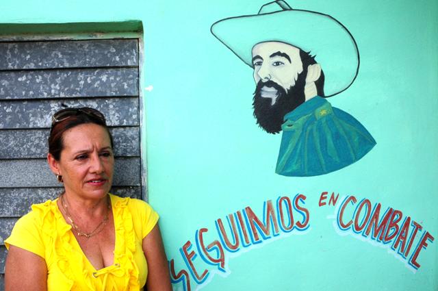 Elsa Pérez Olano, organizadora de la Junta Directiva Foto: Ángel Chimeno Pérez