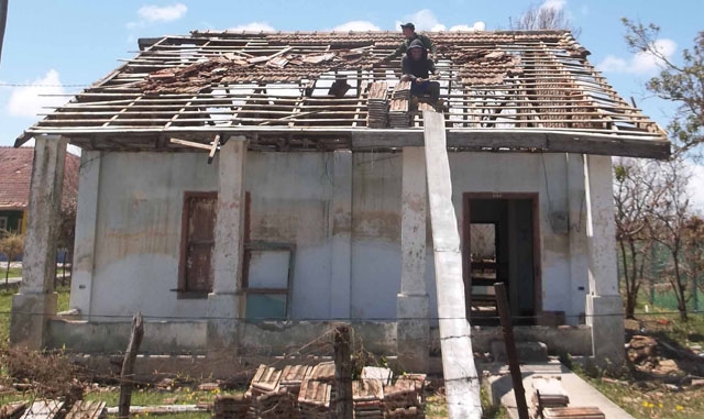 Muchos hogares de los puntalegrenses sufrieron cuantiosos daños. Foto: José Luis Martínez Alejo