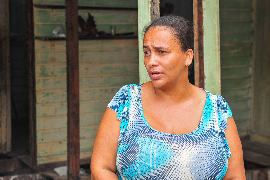 Yusnaika sintió miedo, se derrumbó, pero las esperanzas nunca las perdió. Foto: Leandro Armando Pérez Pérez