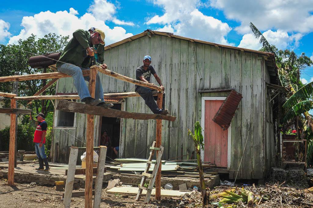 La casa nueva, o facilidad temporal, asegurará la vida de tantos que perdieron todo con el paso de Irma. Foto: Leandro Armando Pérez Pérez