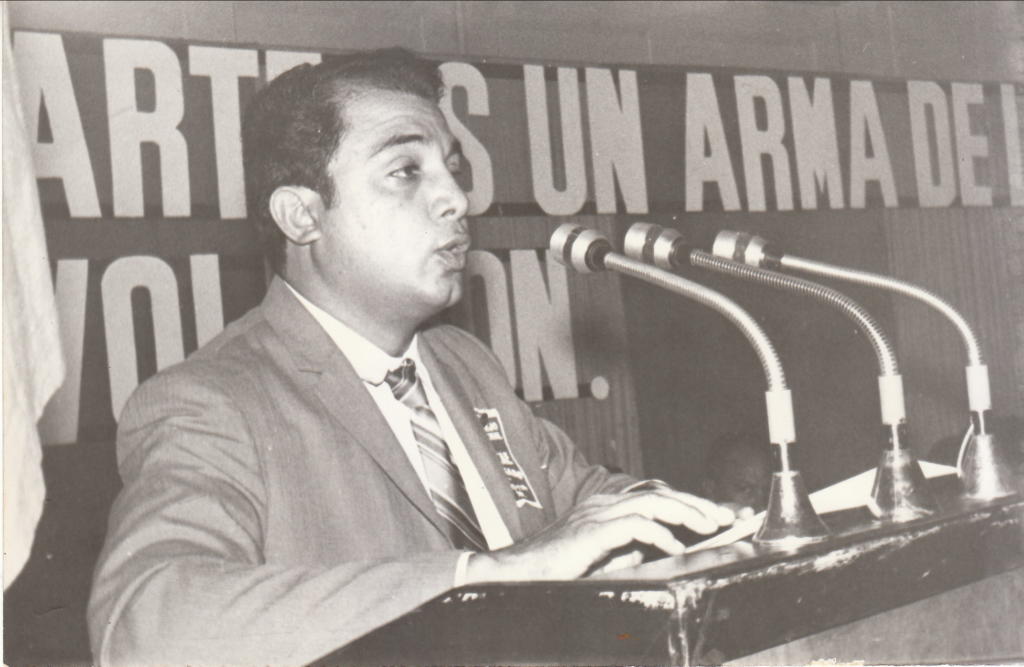 Jacinto Viamontes, primer secretario general del SNTC.