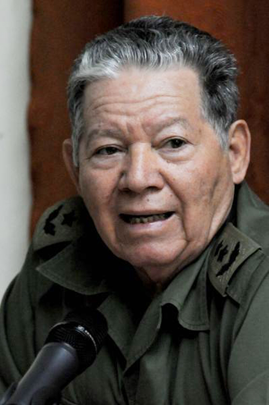 General de División Ramón Pardo Guerra, Jefe del Estado Mayor Nacional de la Defensa Civil