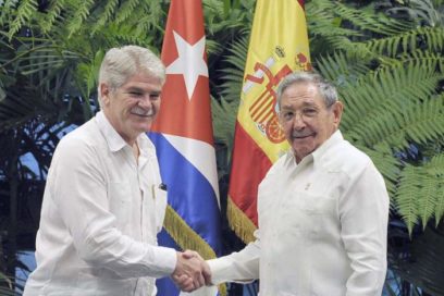 Recibió Raúl al Canciller español