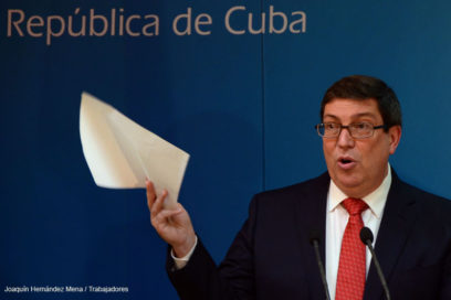 EE.UU. es responsable del deterioro presente y futuro de la relación bilateral, afirma Canciller cubano