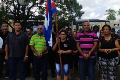 Abanderada delegación espirituana a Conferencia del Sindicato de la Construcción