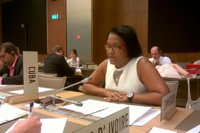 Anayansi Rodríguez, embajadora permanente de Cuba en ONU.