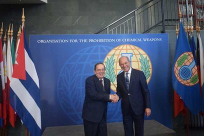 OPCW Director Receives Cuban Government Delegation at The Hague