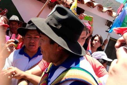 Evo Morales rinde homenaje al Che