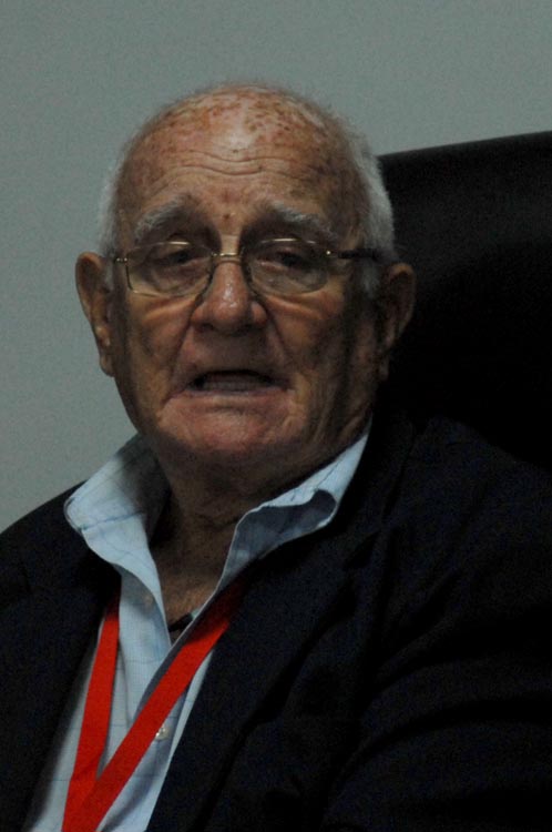 Contraalmirante (R) José Cuza Telles. Foto: Agustín Borrego Torres