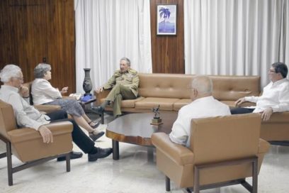 Raúl receives ECLAC Executive Secretary