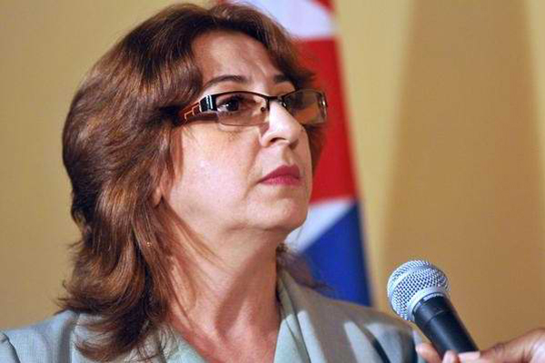 Alina Balseiro, Presidenta de la Comisión Electoral Nacional (CEN). Foto: Abel Ernesto