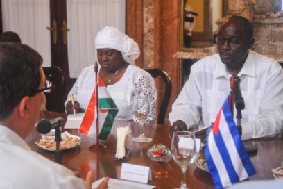 Reitera Canciller de Níger rechazo al bloqueo de EE.UU. a Cuba