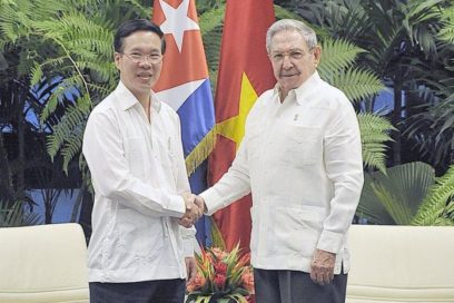 Recibió Raúl a alto dirigente del Partido Comunista de Vietnam