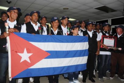 En la Patria brigada médica que socorrió al pueblo mexicano