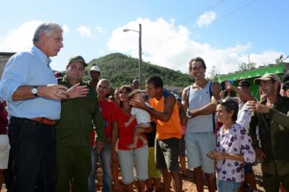 Reconoce Díaz-Canel recuperación de casas en Ciego de Ávila