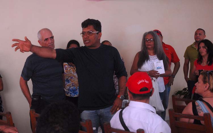 Grupo Empresarial de la Administración Local GECAL. Jaime Dalin Cárdenas, delegado de Colombia. Foto: Agustín Borrego Torres.