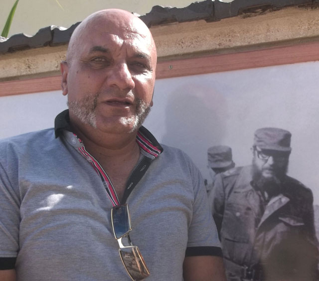 El elector avileño Jorge Félix Baso Guerrero votó este domingo por el mejor candidato, por su capacidad y fidelidad al pueblo. Foto: José Luis Martínez Alejo