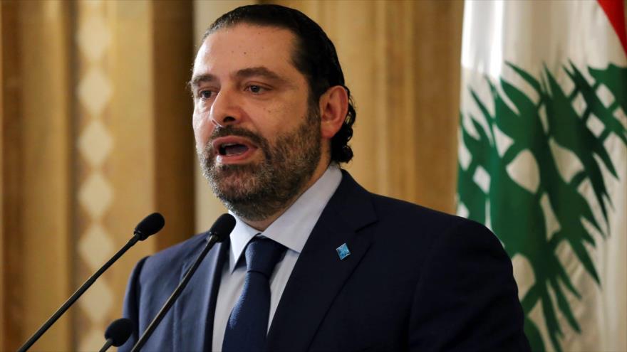 Saad Hariri, primer ministro dimitente de El Líbano. Foto: Hispantv